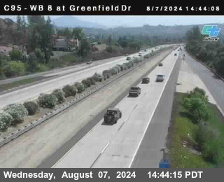 WB 8 at Greenfield Street