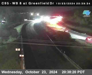 WB 8 at Greenfield Street