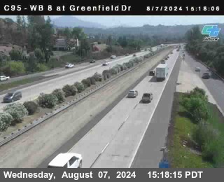 WB 8 at Greenfield Street