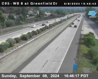 WB 8 at Greenfield Street