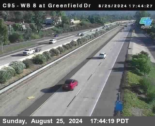 WB 8 at Greenfield Street