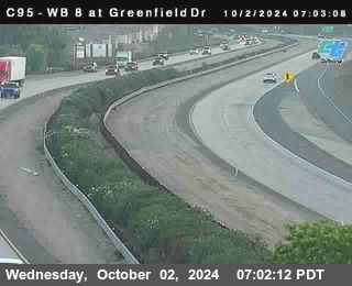 WB 8 at Greenfield Street