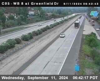 WB 8 at Greenfield Street