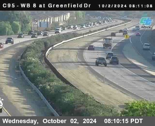 WB 8 at Greenfield Street