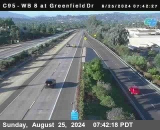 WB 8 at Greenfield Street