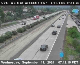 WB 8 at Greenfield Street