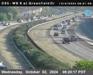 WB 8 at Greenfield Street