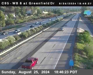 WB 8 at Greenfield Street