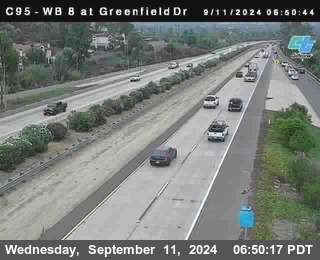 WB 8 at Greenfield Street