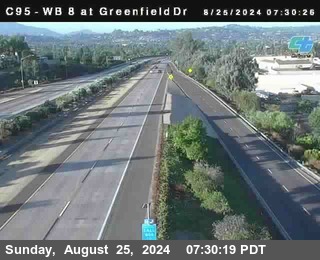 WB 8 at Greenfield Street