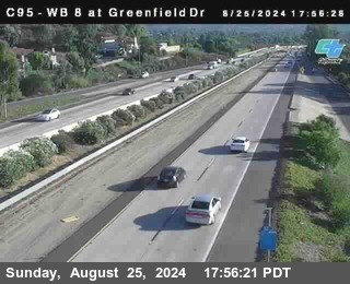 WB 8 at Greenfield Street