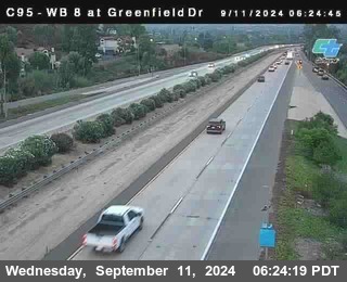 WB 8 at Greenfield Street