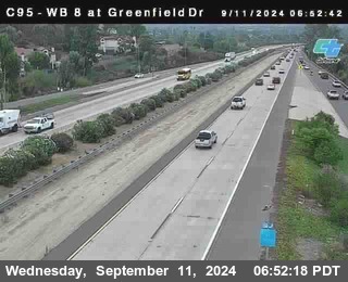 WB 8 at Greenfield Street