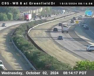 WB 8 at Greenfield Street