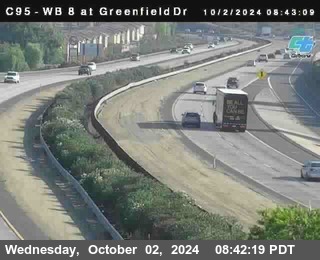 WB 8 at Greenfield Street