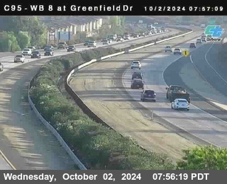 WB 8 at Greenfield Street