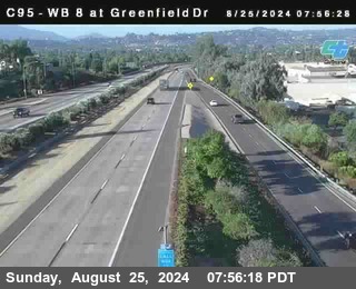 WB 8 at Greenfield Street