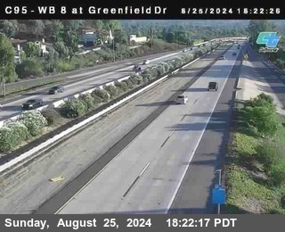 WB 8 at Greenfield Street