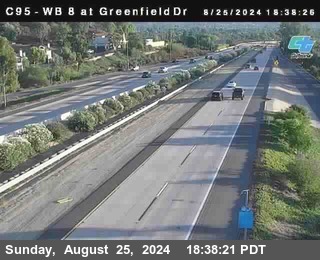 WB 8 at Greenfield Street