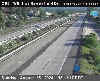 WB 8 at Greenfield Street