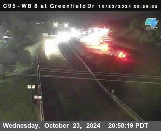 WB 8 at Greenfield Street