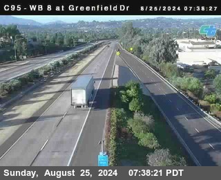 WB 8 at Greenfield Street