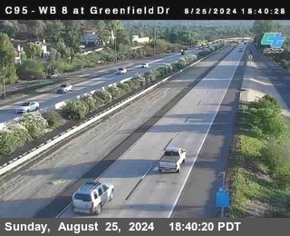 WB 8 at Greenfield Street