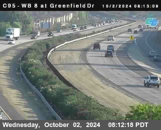 WB 8 at Greenfield Street