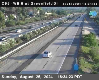 WB 8 at Greenfield Street