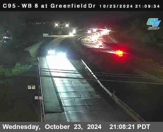 WB 8 at Greenfield Street