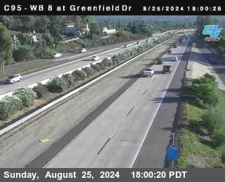 WB 8 at Greenfield Street