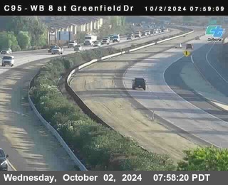 WB 8 at Greenfield Street