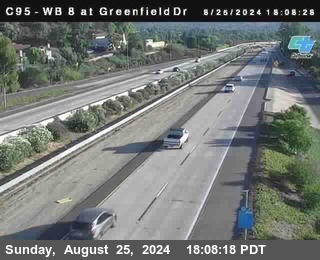 WB 8 at Greenfield Street