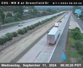 WB 8 at Greenfield Street