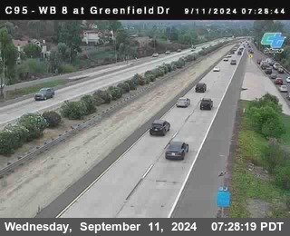 WB 8 at Greenfield Street