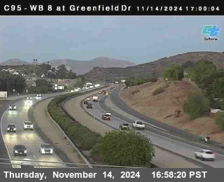 WB 8 at Greenfield Street