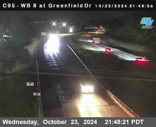 WB 8 at Greenfield Street