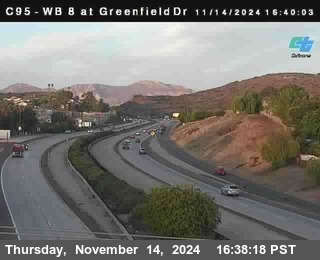 WB 8 at Greenfield Street