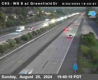 WB 8 at Greenfield Street