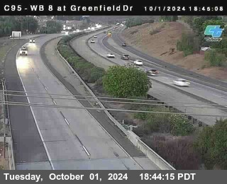 WB 8 at Greenfield Street