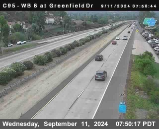 WB 8 at Greenfield Street