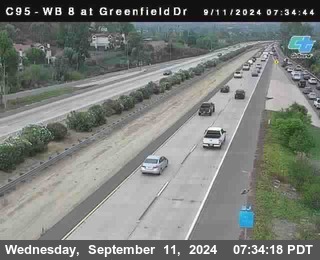 WB 8 at Greenfield Street