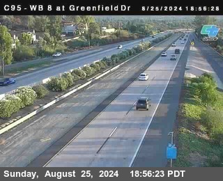 WB 8 at Greenfield Street