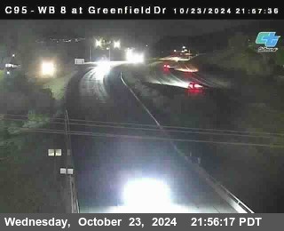 WB 8 at Greenfield Street