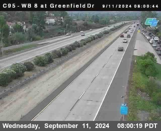 WB 8 at Greenfield Street