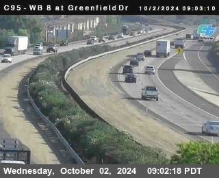 WB 8 at Greenfield Street