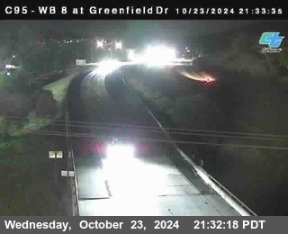 WB 8 at Greenfield Street