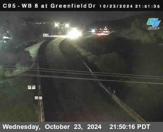 WB 8 at Greenfield Street