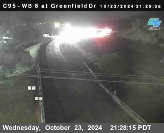 WB 8 at Greenfield Street