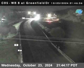 WB 8 at Greenfield Street